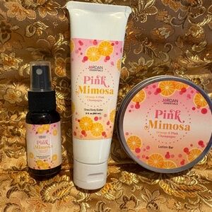 Citrus Glow Gift Set Spa Bundle Lotion Spray Body Butter-Jordan Essentials